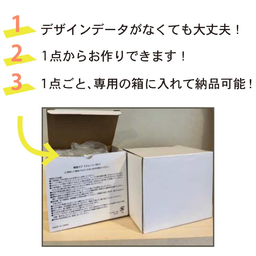 1点から作成可能！